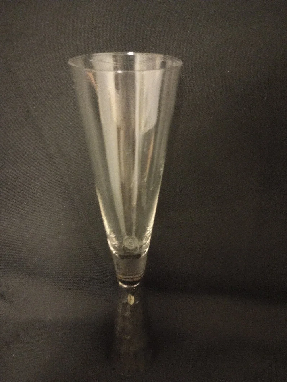 Z Gallerie Midas Silver Pattern Champagne Flutes- Set of 3